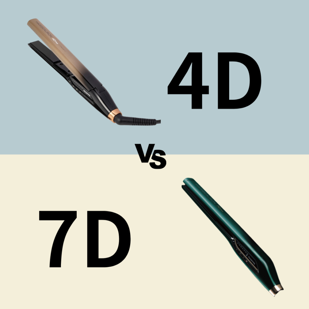ヘアビューロン4Dと7Dを比較