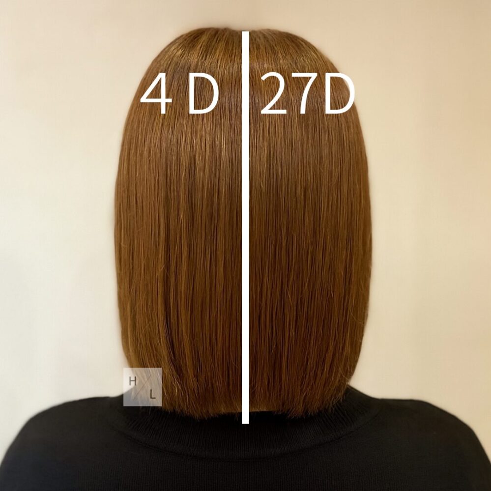 ヘアビューロン4Dと27Dを比較