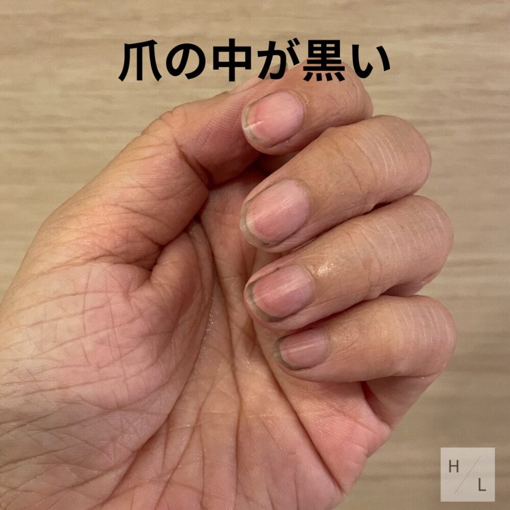 KUROクリームシャンプードライ後、全体のツヤ感がわかる髪