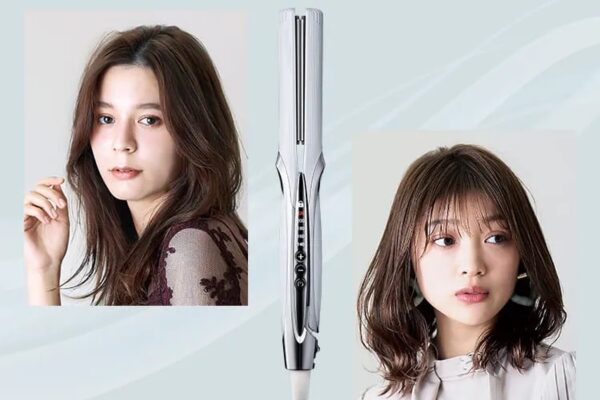 リファのストレートアイロンは、プレートのまわりがカーブした「ラウンド形状」になっているのが特長。